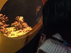 茶髪の, 彼女, 手コキする, ヌード, オマンコ, 剃毛, スカート, オッパイの