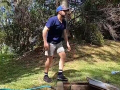 Garganta profunda, Estilo perrito, Gay, Pajear, Hd, Desnudo, Orgasmo, Al aire libre