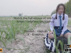 Leie, Asiatisch, Blasen, Handjob, Im freien, Student, Jungendliche (18+), Thai