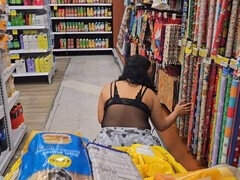 お尻, アスtoマウス, デカ尻, 浮気する, 露出狂, 淫乱熟女, 公共