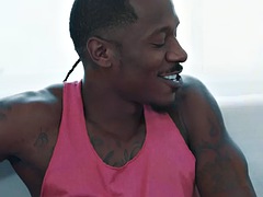 Anal, Ass licking, Black, Couple, Ebony, Gay, Tattoo