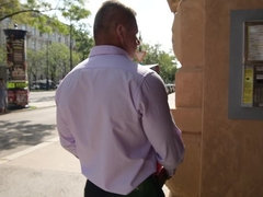 ブロンド, イギリス人, 足コキ, レザー, なめる, 淫乱熟女, ストッキング, フェラする