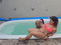 Verga grande, Negro, Ducha, Puta