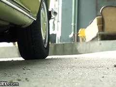 お尻, フェラチオ, 茶髪の, チン, 公共, 義母, オッパイの, おもちゃ