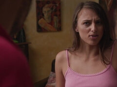 Grosser schwanz, Blasen, Sperma im mund, Schwanz, Hardcore, Hd, Orgasmus, Titten