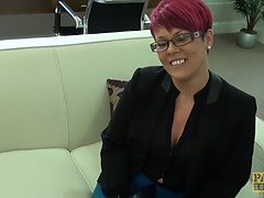 Spicy redhead Bree Branning roughly fucked