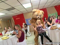 Grote lul, Pijpbeurt, Dansen, Vrouw, Groep, Hd, Interraciaal, Feest