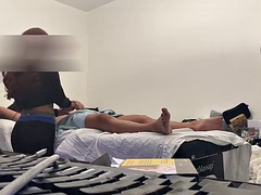 アジア人, 美人, デカチン, 浮気者, 手コキする, 韓国人, マッサージ, 妻
