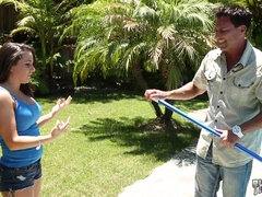 Charity Bangs Horny 18yo Teen - brunette girlfriend Charity bangs