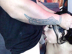 Amerikaans, Grote kont, Stel, Masturbatie