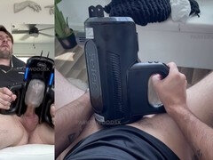 Americano, Verga grande, Gay, Peludo, Masturbación, Perforación, Solo, Juguetes