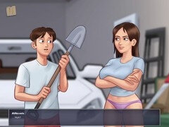 Steamy erotic tale featuring a hot brunette in an immersive adult visual novel