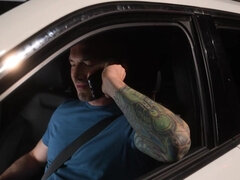 アナル, フェラチオ, 茶髪の, 爸, イマラチオ, ゲイ, オナニー, 馬乗り