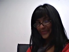 Braunhaarige, Hardcore, Masturbation, Büro, Pornostars, Solo, Jungendliche (18+), Titten