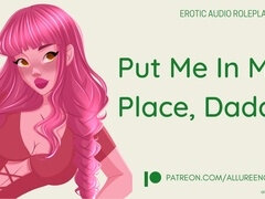 Daddy, dominate me! - Erotic audio roleplay for men ASMR