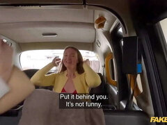 Fake Taxi: Brunette Vixen Swaps Rubber Pussy for Real One