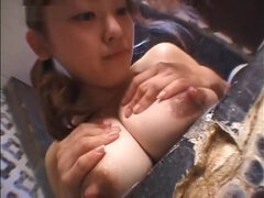 Asiático, Tetas grandes, Enorme, Japonés, Lactando