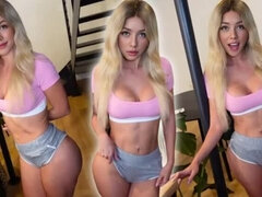 Mooi, Grote mammen, Blond, Sperma, Gezin, Kut duiken, Strak, Nat