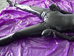 Bondage discipline sadomasochisme, Gebondenheid, Latex, Masturbatie, Rubebrstof, Slaaf