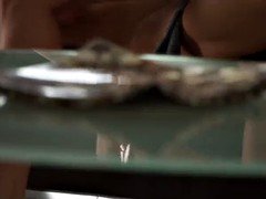 茶髪の, 足, 秘密の, 息子