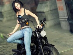 Jeux, Rousse roux, Adolescente