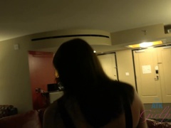 Cul, Petite amie, Talons, Pov, Chatte, Jupe, Fumer, Nénés