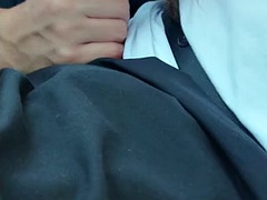 Amateur, Morena, Coche, Corridas, Europeo, Sexo duro, Al aire libre, Público