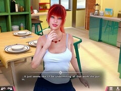 Spel, Roodharige vrouw, Tiener