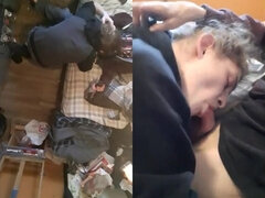 Cute buddy Cole suck me from both angles