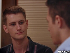 Leie, In den arsch, Blasen, Schwanz, Schwul, Hardcore