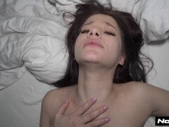 College girl, cute teen, gonzo