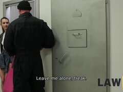 18 jahre, Europäisch, Hardcore, Polizei, Realität, Rau, Sohn, Flotter dreier