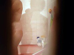 Любители, Душ, Молоденькие, Подглядывание