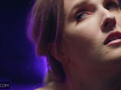 Anaal, Bondage discipline sadomasochisme, Blond, Pijpbeurt, Diep in de keel, Sperma in gezicht, Rijden, Spuiten