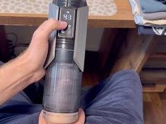 Grosser schwanz, Spermaladung, Schwul, Masturbation, Pumpe, Spielzeuge