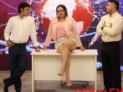 Grosser arsch, Grosser schwanz, Grosse titten, Blasen, Braunhaarige, Hundestellung, Milf