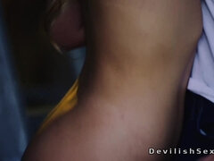 Blond, Bruinharig, Rondborstig, Sperma, Hd, Klein, Zuigen, Strak