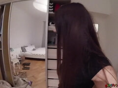 Arsch, Blondine, Tschechisch, Lecken, Natürlichen titten, Im freien, Muschi, Titten