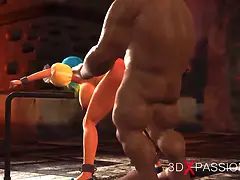 3d, Садо мазо, Большой член, Экстремальный секс, В первый раз, Затыкание рта, Бритые, Девственница