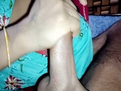 She gives the best late-night blowjob to my schlong