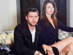 Kont, Grote lul, Pijpbeurt, Bruinharig, Hondjeshouding, Natuurlijke tieten, Mager, Tieten likken