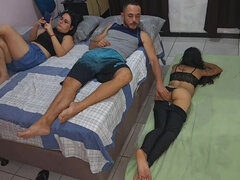 Leie, Blasen, Hd, Selbstgemacht, Latina, Swingers, Flotter dreier, Ehefrau