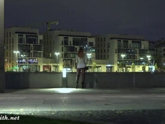 デカ尻, 茶髪の, 女, 露出狂, Hd, ヒール, パンティ, ロシア人