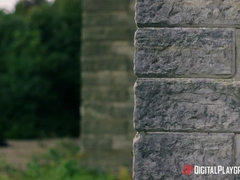 舐める尻, 黒人, イギリス人, ヨーロピアン, 顔射, 指いじり, オナニー, アウトドア