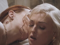 Classy Lesbians horny porn movie