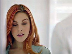 Éjaculation interne, Tir de sperme, Queue, Hard, Fille latino, Actrice du porno, Rousse roux, Espagnole