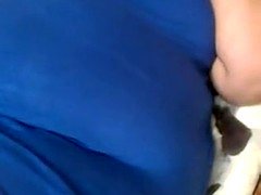 mature ssbbw in blue