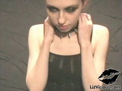 Bottes, Emocore, Gothique, Chatte, Rousse roux, Chaussures, Suçant, Adolescente