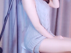 Amateur, Asiatique, Cul, Chinoise, Compilation, Chatte, Solo, Jarretelles