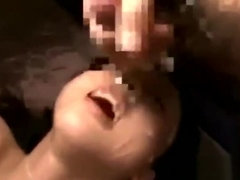Asombroso, Asiático, Morena, Bukkake, Corridas faciales, Enorme